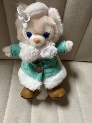 리나벨 윈터 트윙클링 타운 봉제 인형 배지