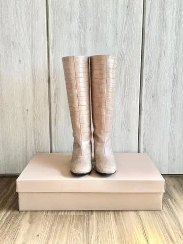 MARIAN 스퀘어토 롱부츠