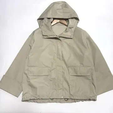 에부르 론 헤르만 취급 후드 부착 나일론 블루종 마운틴 후드티