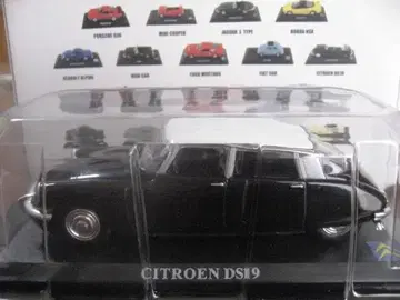 CITROEN DS19 미니카 블랙/화이트