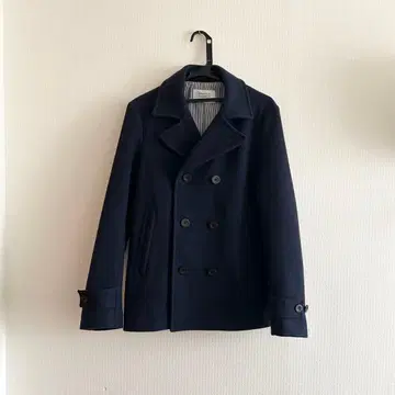 [ MEX S BIGI ] P 코트 자켓 네이비