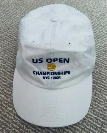 US OPEN 2021 화이트 캡 OSFA