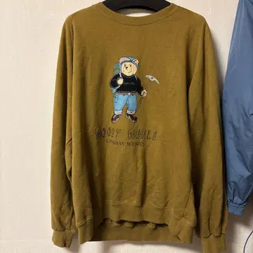 woodyworld 우디월드 트레이닝복 스웨트 셔츠