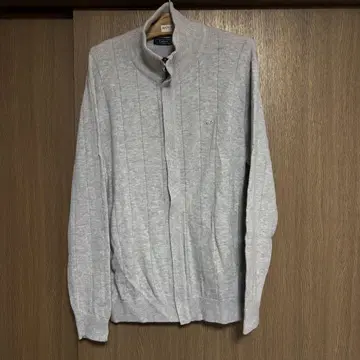 LACOSTE 그레이 가디건 사이즈 5