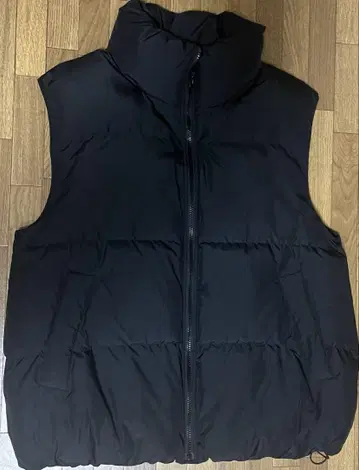 블랙 다운 베스트 여성용