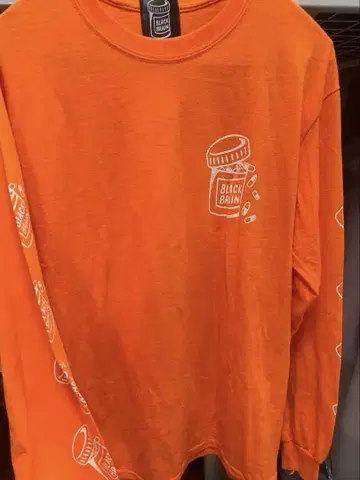 블랙 브레인 롱 T