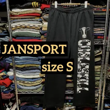 JANSPORT 스웨트 팬츠 size S 블랙 US 구제 의류