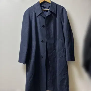 남성용 정장용 스텐카라 코트 하이 모델