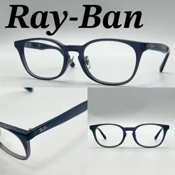 레이밴 안경 패션 안경 아세테이트 블랙 도수 없음 새상품급 70808