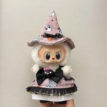 새상품 할로윈풍 LABUBU 옷 갈아입기 기모노 인형 의류 세트