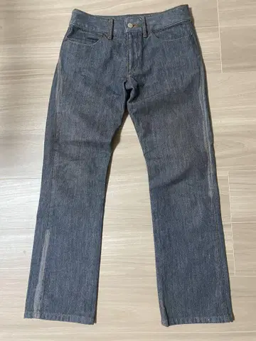 장 폴 고티에 스트레이트 데님 다크 블루