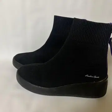 Hawkins Sports 니트 부츠 BLACK 블랙 퍼플