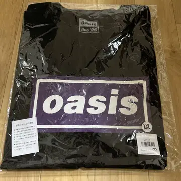 oasis live '25 티셔츠 XXL 블랙 오아시스 팬 스토어 한정판