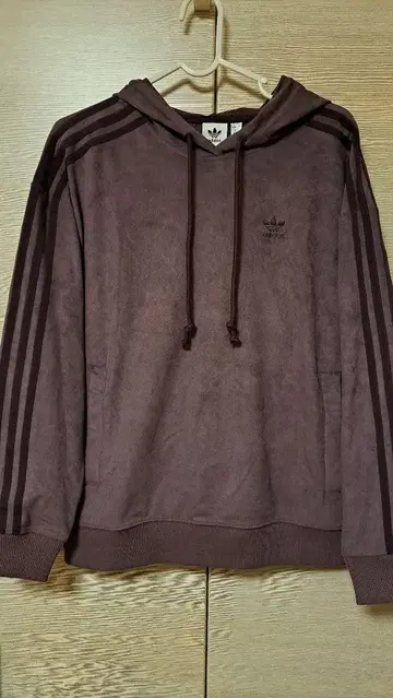 [새상품급] adidas 아디다스 클래식 스웨이드 풀오버 후드티