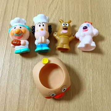 손가락 인형 소프트 비닐 치즈 바타코 씨 잼 아저씨 호빵맨 호