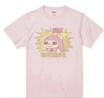 코레사와 티셔츠 핑크