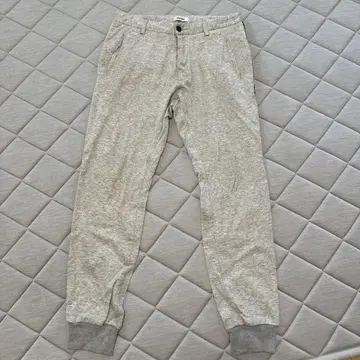 MOSCHINO 그레이 조거 팬츠