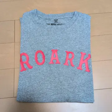 ROARK 로고 티셔츠 그레이