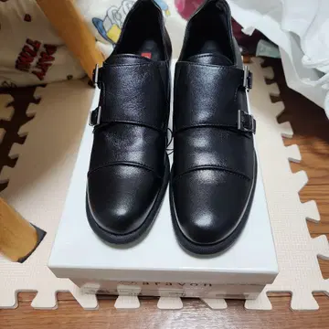 aravon 블랙 로퍼 4208BL 23.5cm