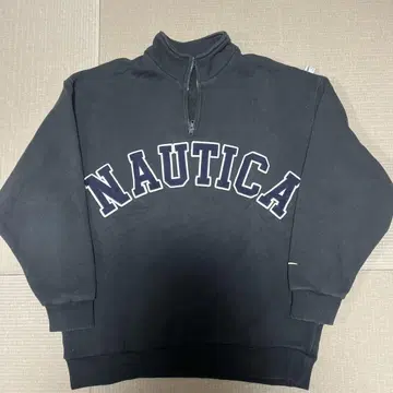 NAUTICA 하프 지퍼 네이비 M 사이즈
