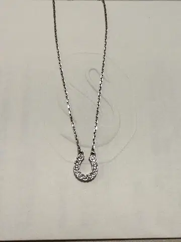 SWAROVSKI 말굽 목걸이