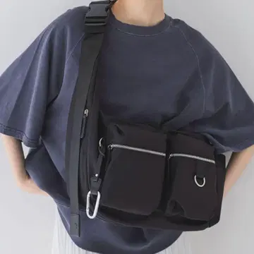 JEANASIS 나일론 W 포켓 바디 BAG
