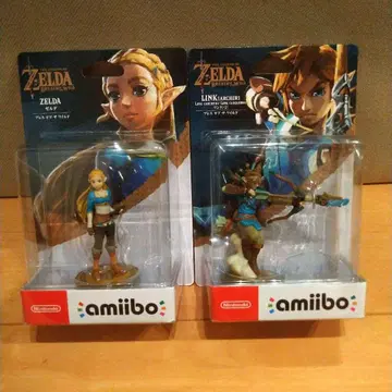 젤다의 전설 브레스 오브 더 와일드 amiibo 2체 세트