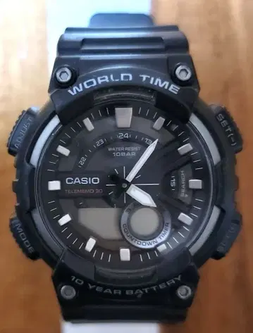CASIO TELEMEMO 30 손목시계 쿼츠