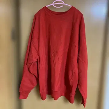 Champion Premium Reverse Weave L 레드 무지