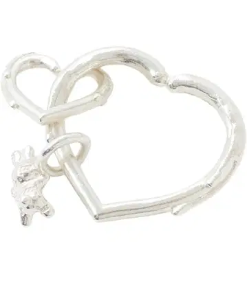 MILKFED. x LANIE MELTY HEART CHAIN RING