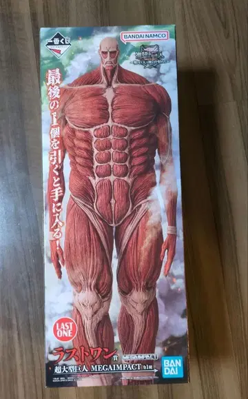 진격의 거인 제일복권 라스트 원 초 대형 거인 피규어