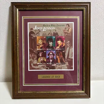 레어 존 레논 한정판 우표 세트 레어