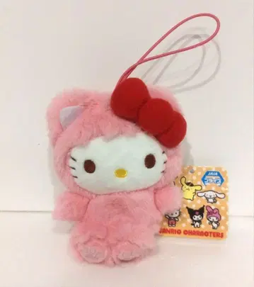 산리오 헬로키티 고양이 고양이 빅 마스코트 봉제 인형 키티