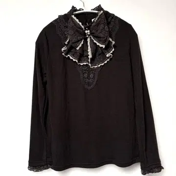 axes femme 엑시즈팜 레이스 빅 리본 브라운 M