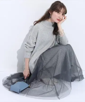 아푸와이저 리셰 샤샤 스커트 레이어드 니트