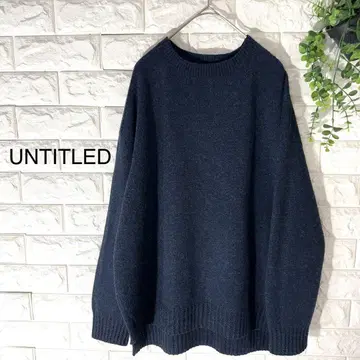 새상품 UNTITLED 니트 현행 택 언타이틀 스웨터