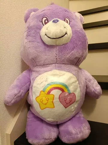 케어베어 울트라 BIG 봉제 인형 ROUND1 한정판 퍼플