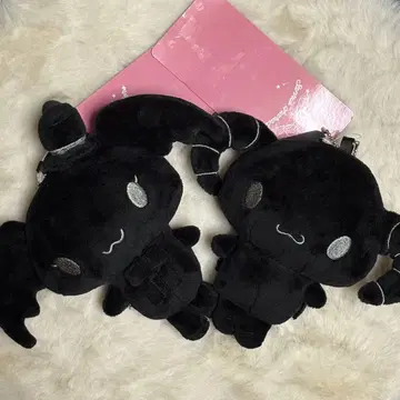 로로마닉 마스코트 참 봉제 인형 아베일 블랙