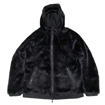 새상품급 AZUL BY MOUSSY 후디드 퍼 자켓 XL 블랙