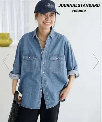 새상품 9oz 데님 워크 셔츠