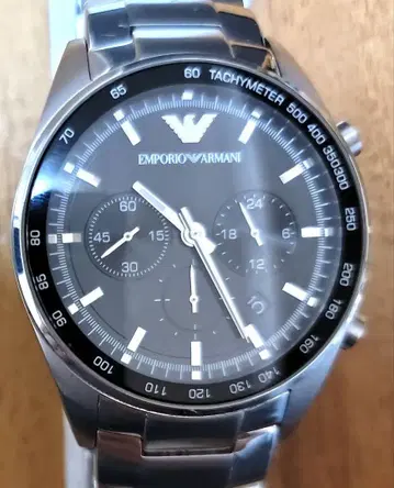 엠포리오 아르마니 크로노그래프 손목시계 정크제품