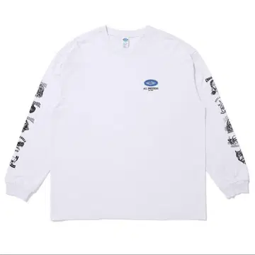 CHALLENGER 15th ART L/S TEE WHITE
