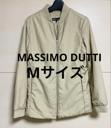 MASSIMO DUTTI 블루종 점퍼 M 사이즈 베이지 MDW