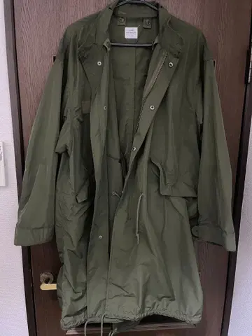 올리브 그린 모즈 코트