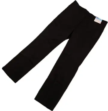 새상품 드라이 스트레치 팬츠 레귤러 실루엣 LYCRA 라이크라 블랙