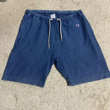 Champion 블루 숏팬츠