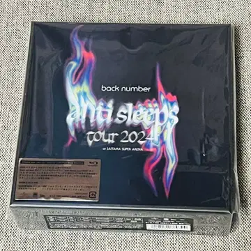 back number anti sleeps tour 2024 블루레이