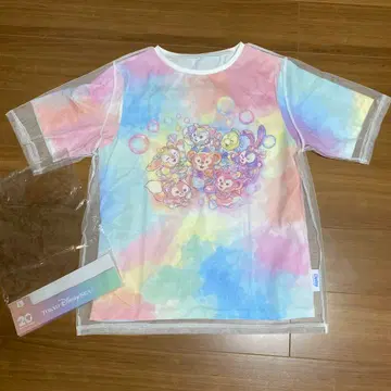 도쿄 디즈니랜드 컬러풀 티셔츠 L 사이즈 더피 프렌즈 2025