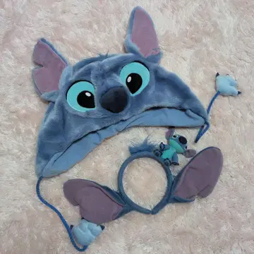 Disney 디즈니 리조트 스티치 팬캡 & 머리띠