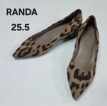 RANDA 펌프스 스틸레토 로우힐 레오파드 무늬 표범 무늬